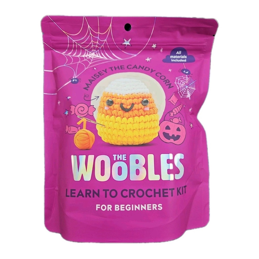 NEW The Woobles Halloween MAISEY Candy Corn Walmart Exclusive RARE Unopened